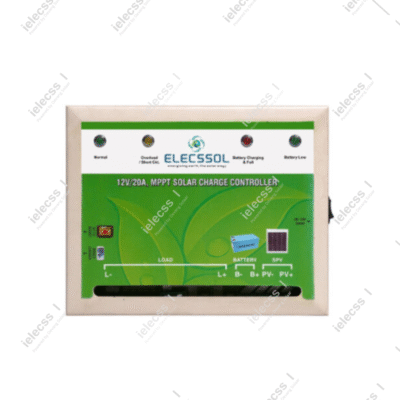 ielecssol 12V/24V, 20Amp MPPT Solar Charge Controller