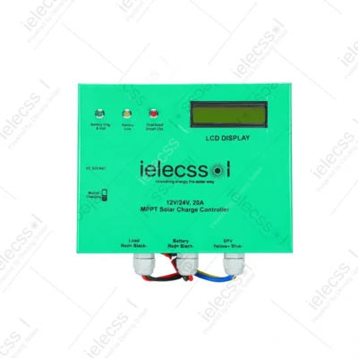 ielecssol 12V, 10Amp MPPT Solar Charge Controller + LCD Display