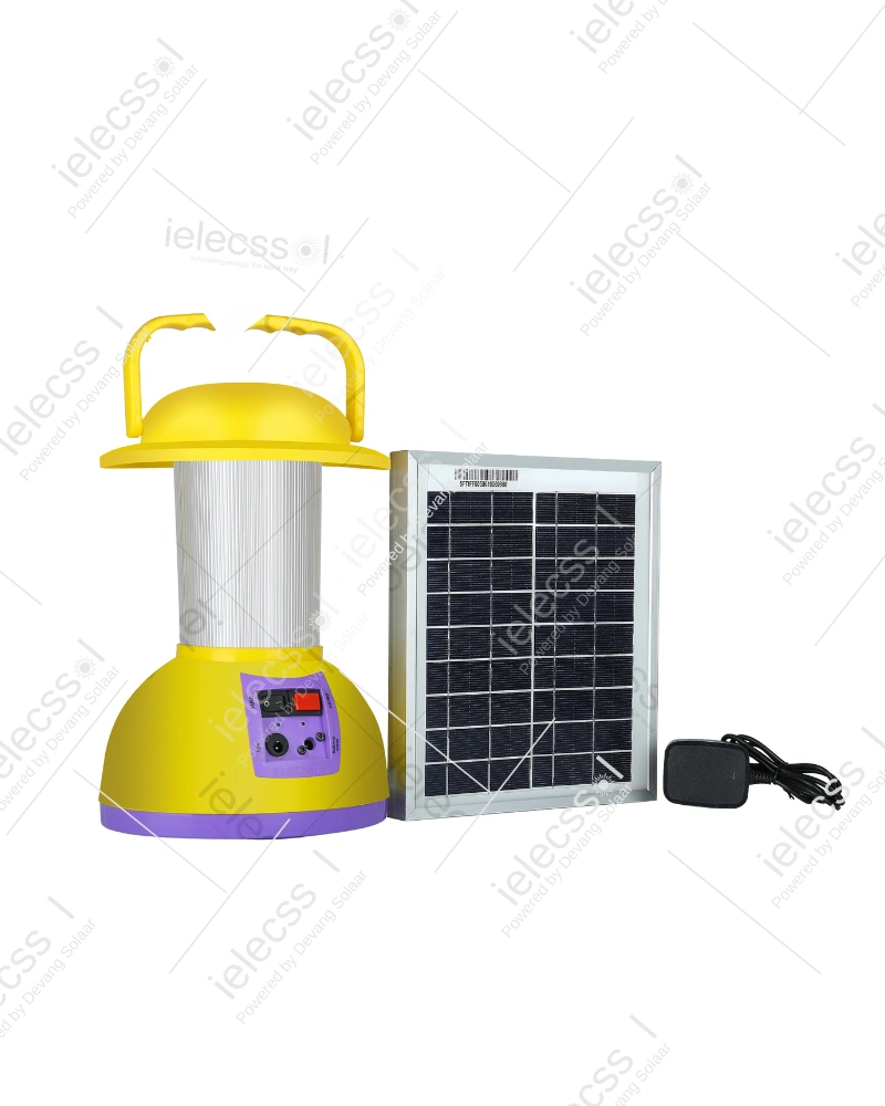 ielecssol 3W LED Solar Lantern with Solar panel & Lithium Battery, Dreamlite