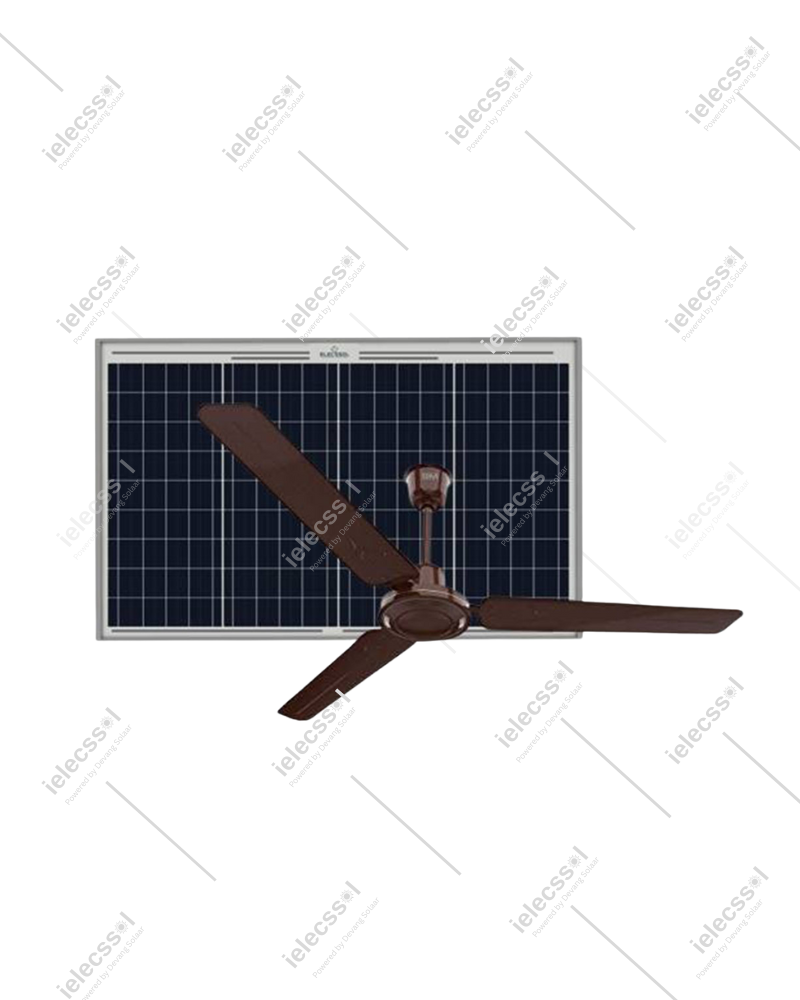 ielecssol 18Watt Solar Operated Ceiling Fan with Solar Panel