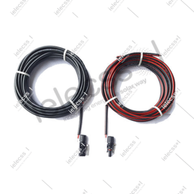 ielecssol, DC wire SC 4 SQMM, 30Mtr. (15mtr.+15mtr.) With MC4 Connector