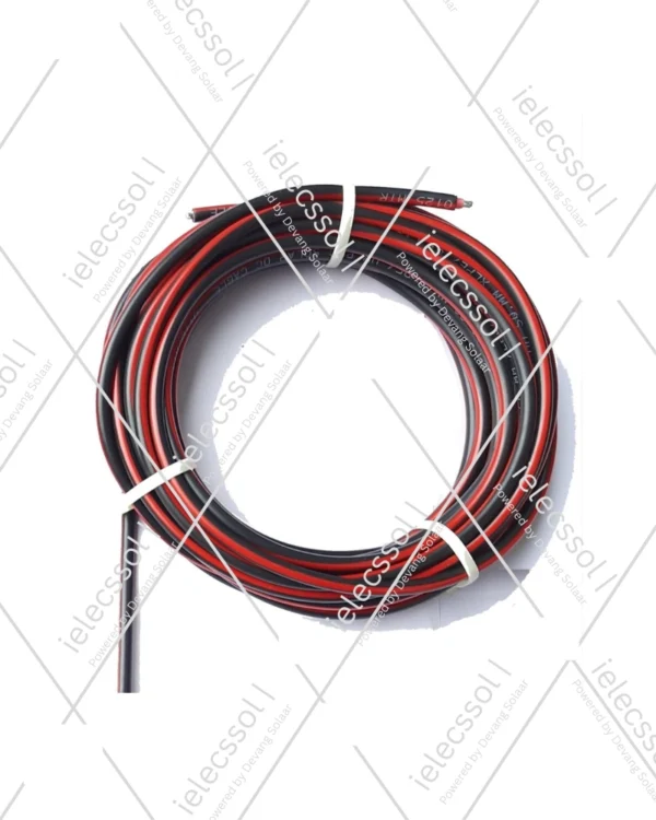 ielecssol, DC wire SC 6 SQMM, 30Mtr. (15mtr.+15mtr.) With MC4 Connector - Image 2