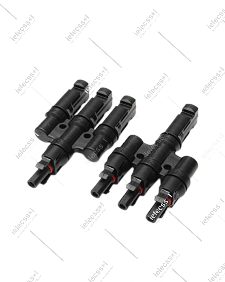 ielecssol MC4 Wire Connector T3 for solar (3 to 1)