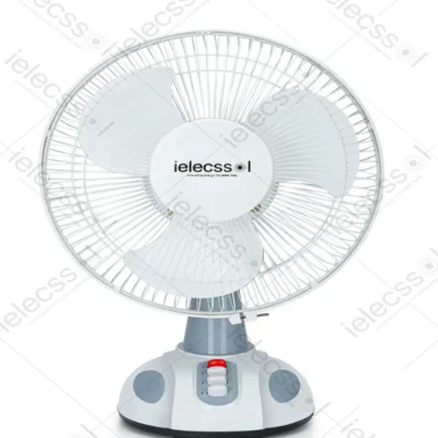 ielecssol Rechargeable Table Fan (inbuilt Lithium Battery)