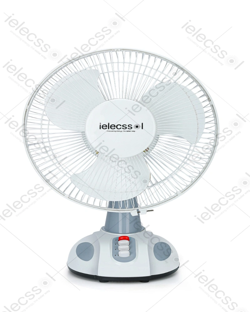 ielecssol Rechargeable Table Fan (inbuilt Lithium Battery)