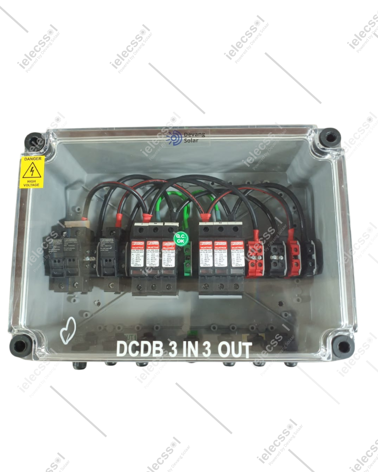 Devang Solar-AJB 3-IN 3-OUT  (With Fuse & SPD)