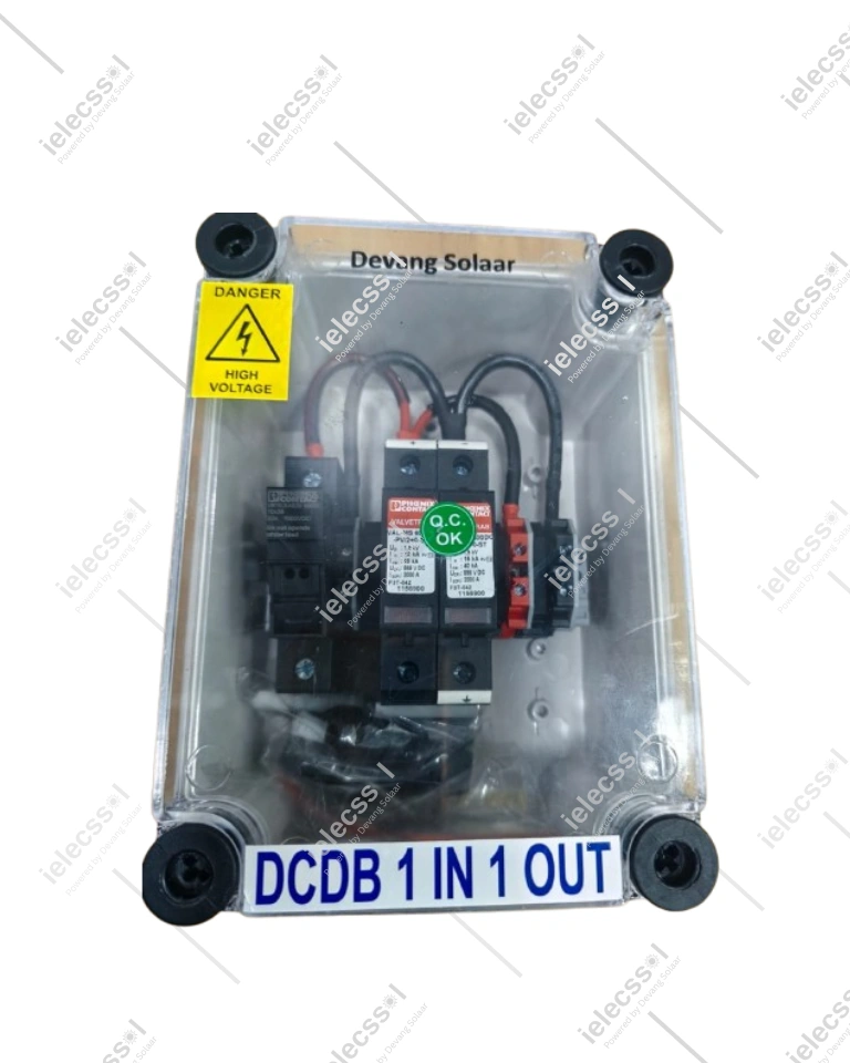 Devang Solar-DCDB -1 in 1 out (With MCB And SPD)