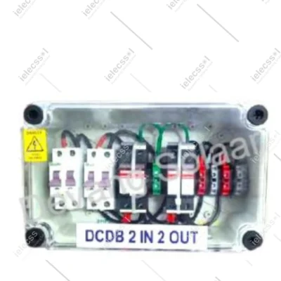 Devang Solar-DCDB-2 In 2 Out-with Fuse+SPD & MCB