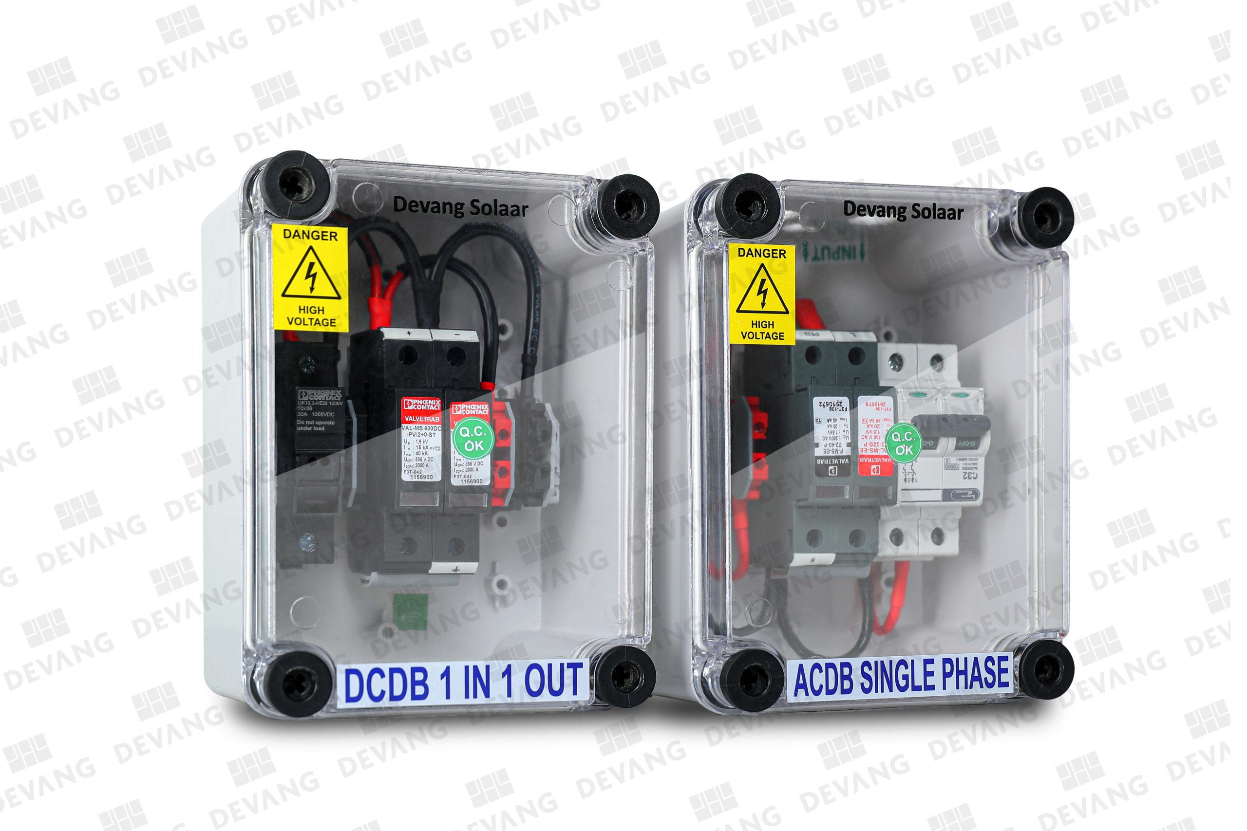 COMBO-SINGLE PHASE ACDB & DCDB 1 IN 1 OUT, 3KW, 5KW